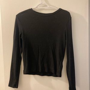 long sleeve ribbed